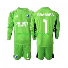 Maillot de Foot FC Copenhagen GRABARA 1 Quatrième Gardien 2023-24 Manches Longues - Enfant